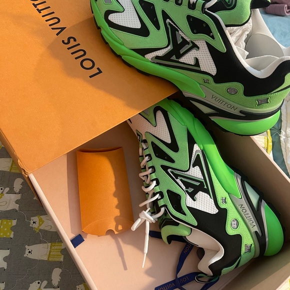 Louis Vuitton tactic runners last sneaker design by Virgil Abloh rare sought - Picture 12 of 16